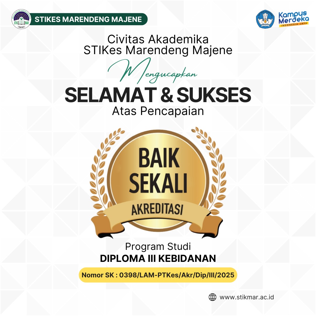 Selamat dan Sukses! Prodi D3 Kebidanan STIKMAR Raih Akreditasi “Baik Sekali”