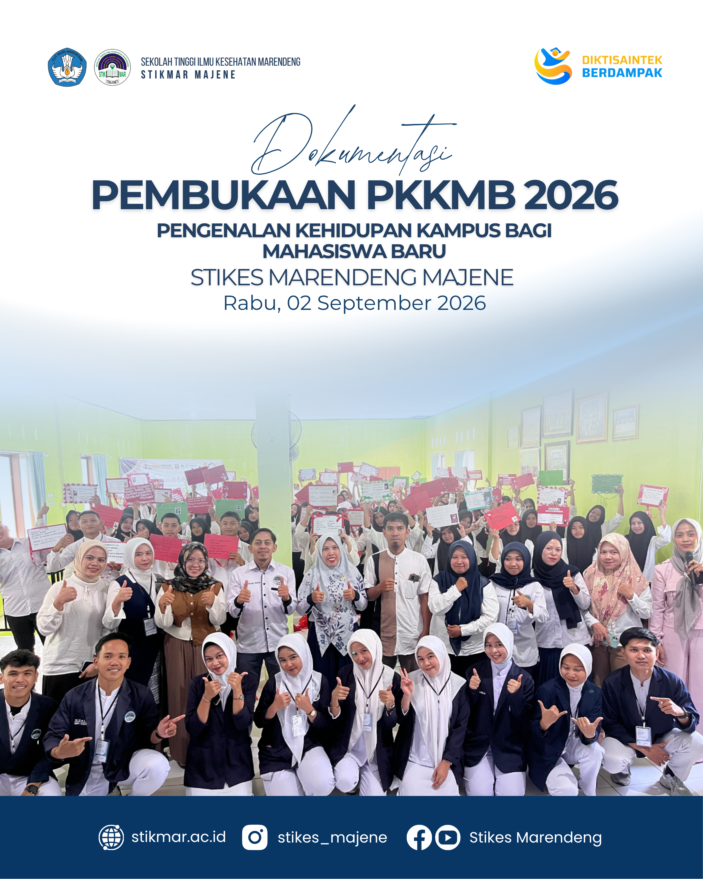 PEMBUKAAN PKKMB 2026 STIKES MARENDENG MAJENE