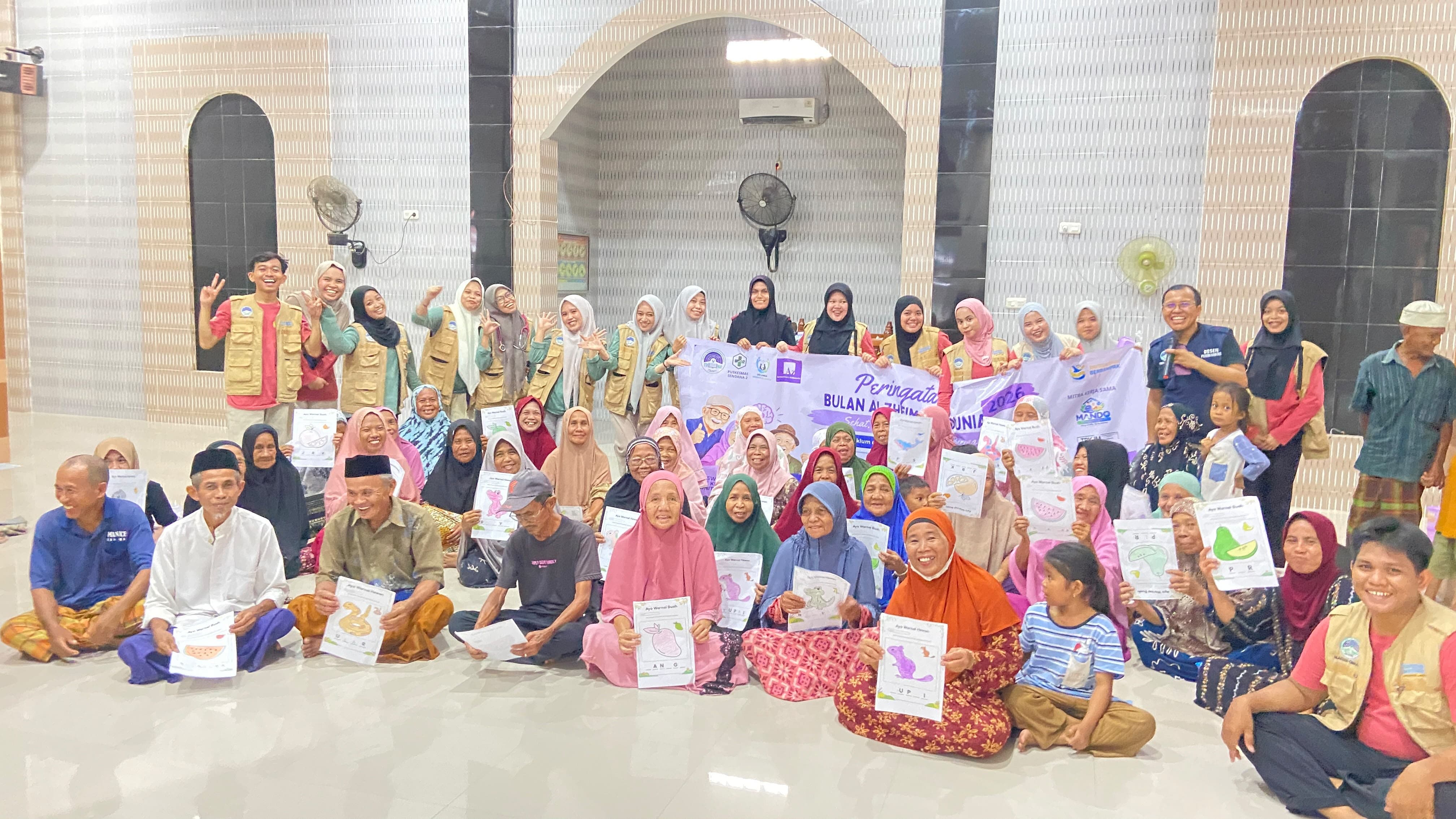 Mahasiswa Profesi Ners Gelar Peringatan Bulan Alzheimer 2026 di Desa Onang